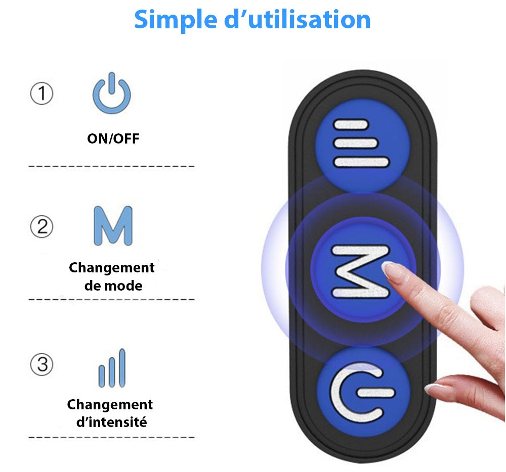 Coussin Ergonomique Massant |<br>NECK+ ULTRA®