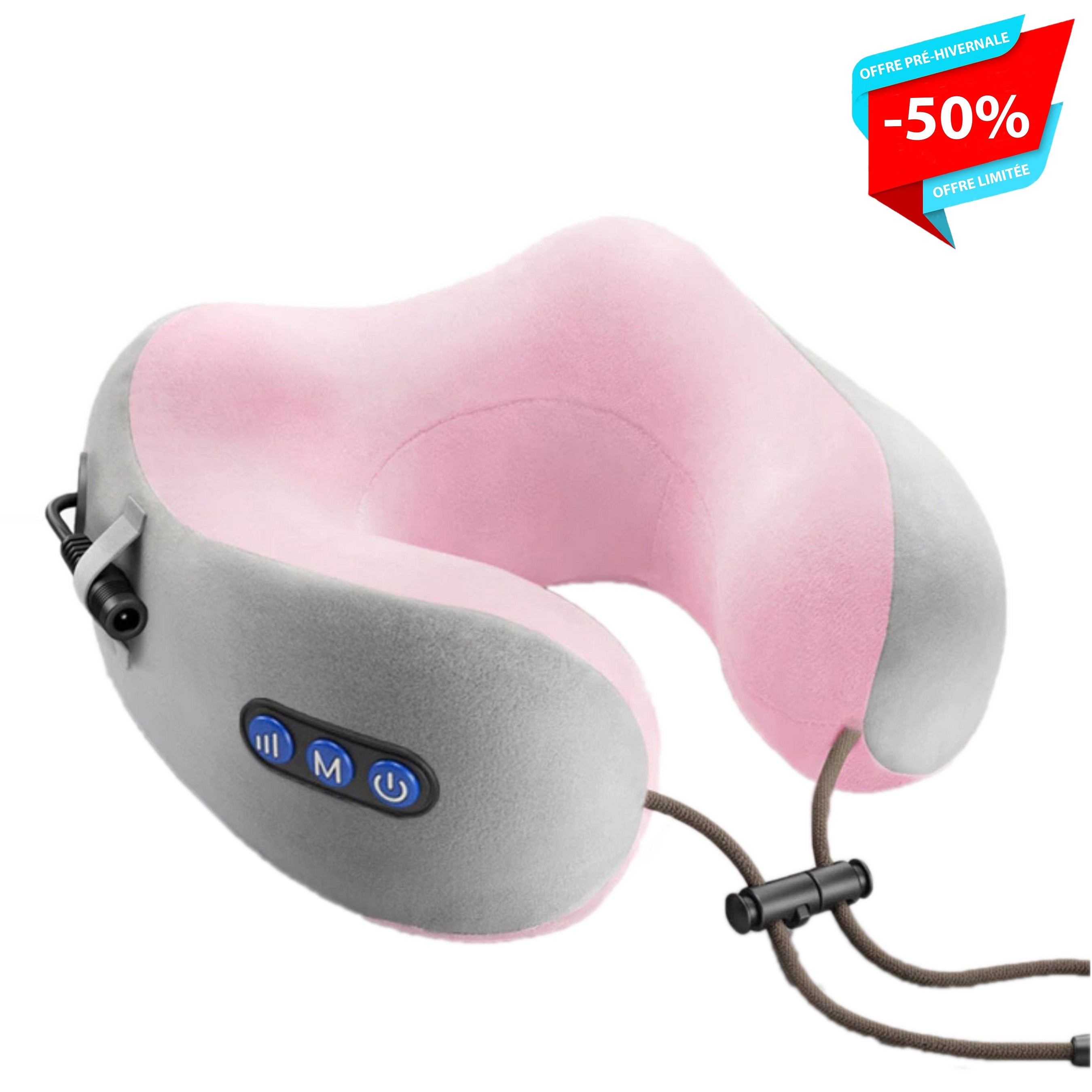 Coussin Ergonomique Massant |<br>NECK+ ULTRA®