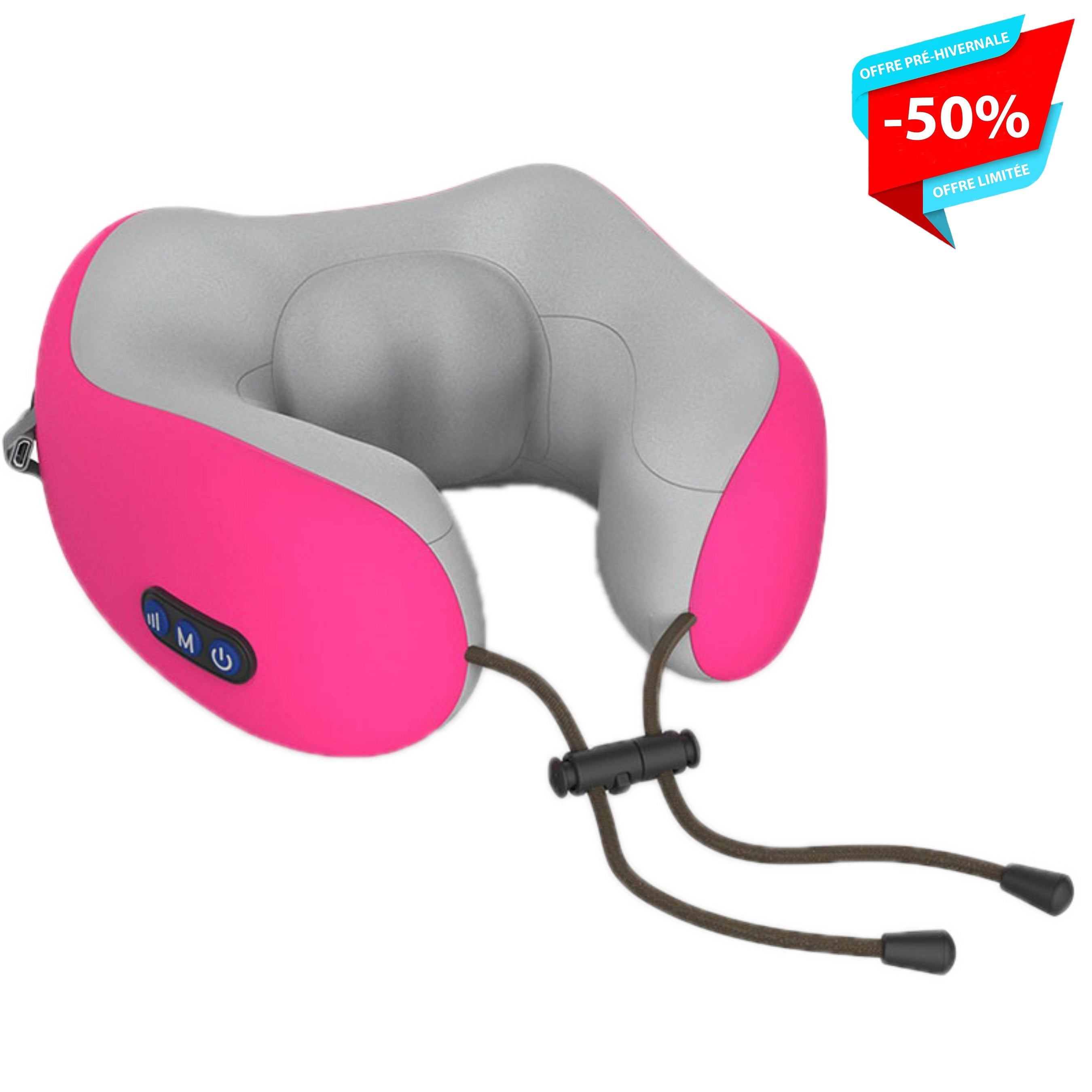 Coussin Ergonomique Massant |<br>NECK+ ULTRA®