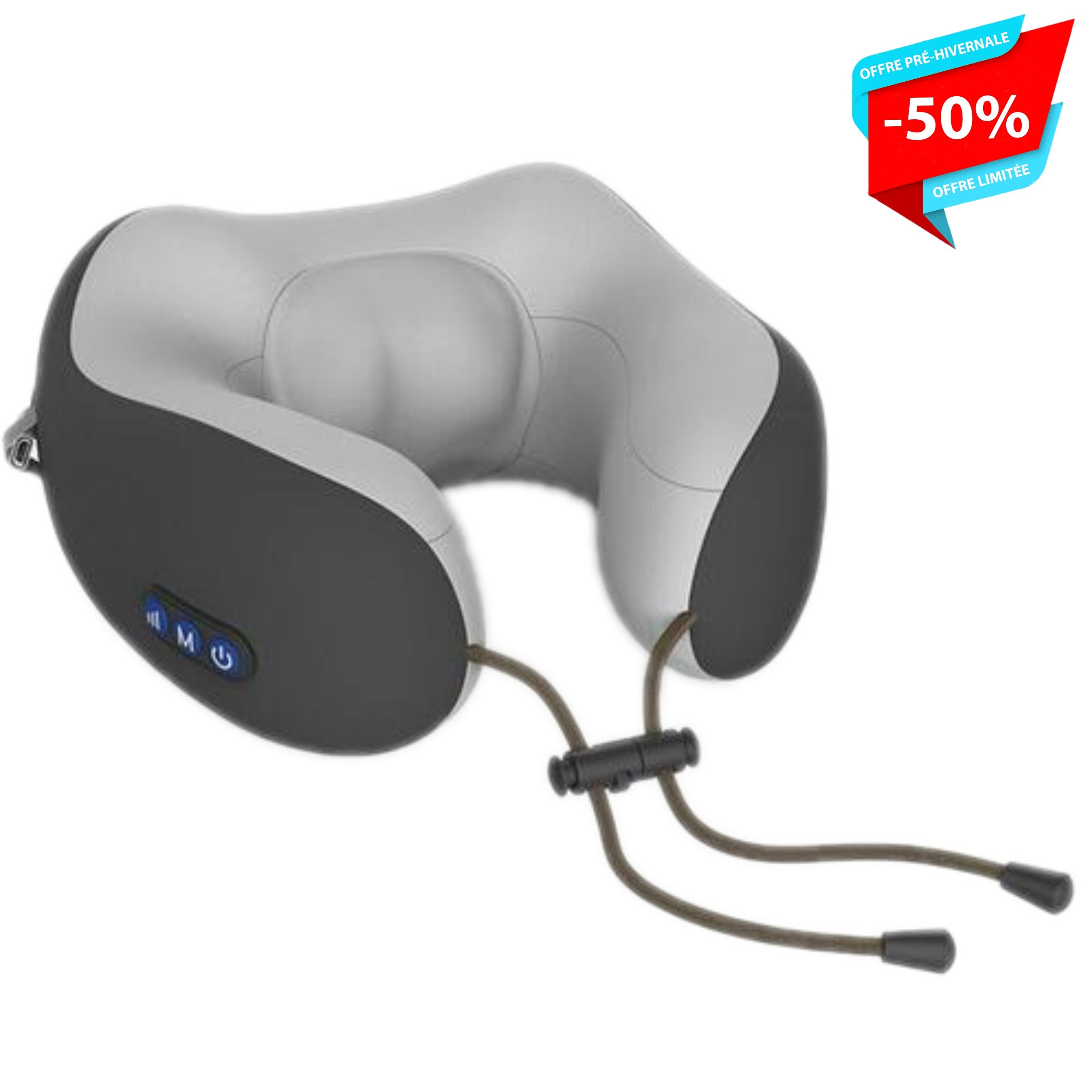 Coussin Ergonomique Massant |<br>NECK+ ULTRA®