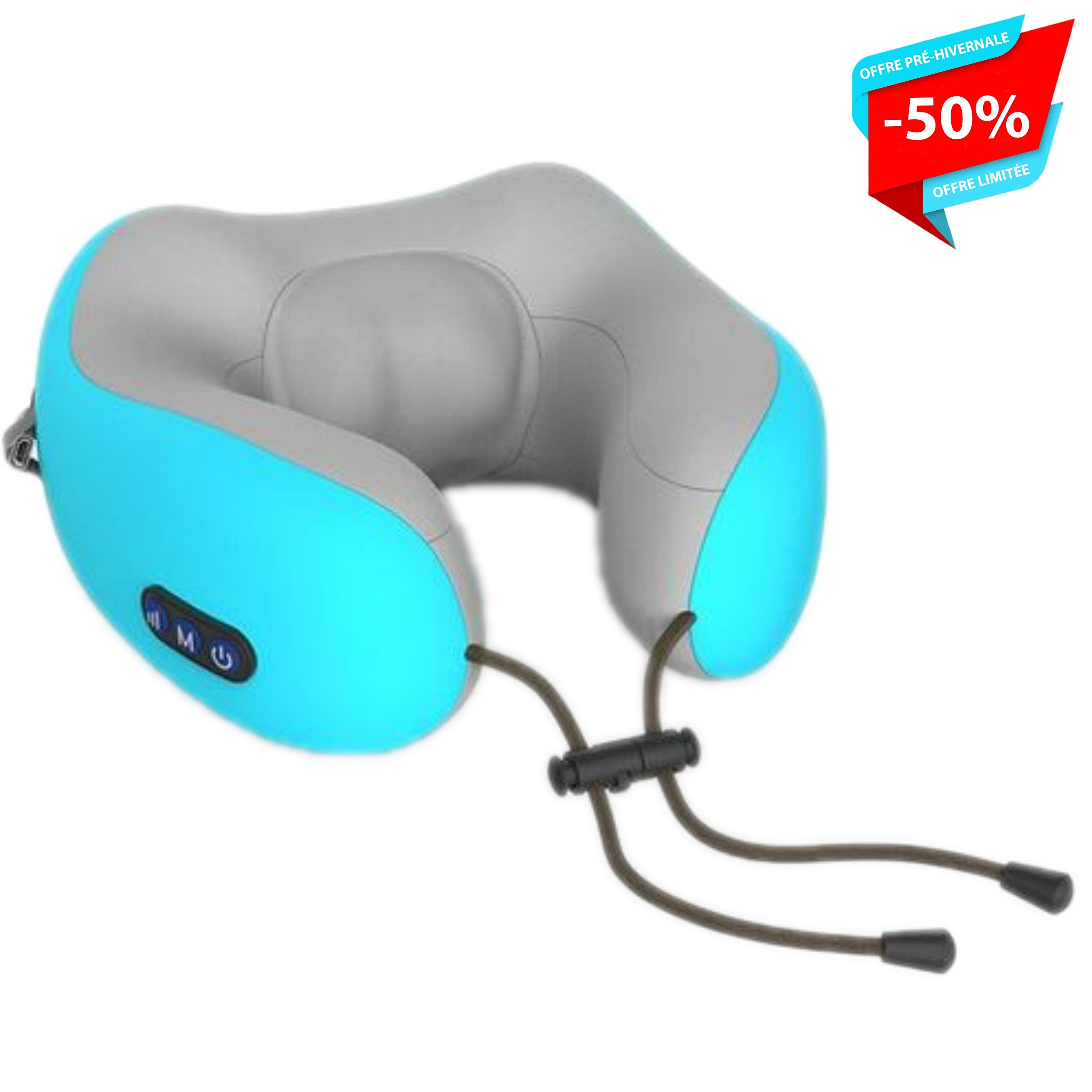 Coussin Ergonomique Massant |<br>NECK+ ULTRA®